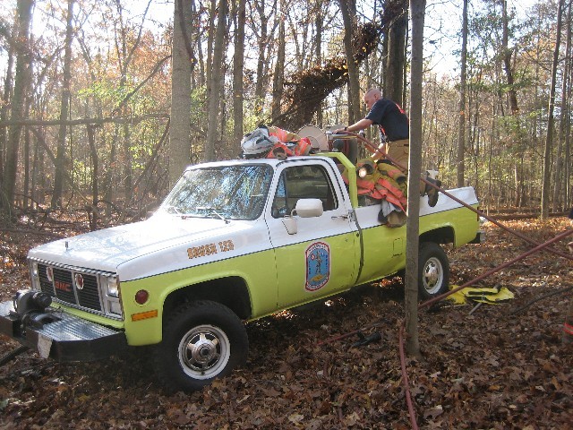 Woods Fire, Stoney Ridge Dr. 2005